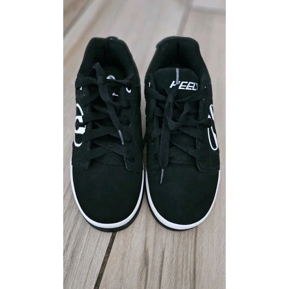 Heelys Black White Wheeled Skate Shoes Sneakers Never Worn